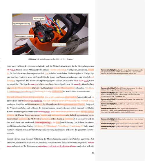 Lektorat der Bachelorarbeit & Masterarbeit