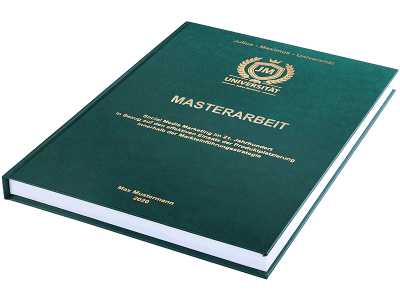 MASTERARBEIT drucken & binden ~ NEXT-DAY-LIEFERUNG!
