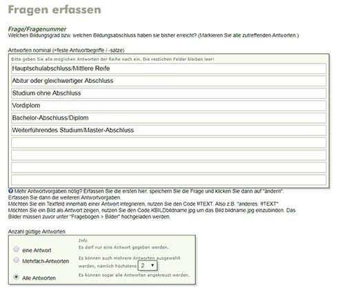 onlineumfrage.com Umfrage erstellen