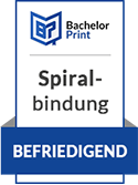Bachelorarbeit binden Spiralbindung befriedigend