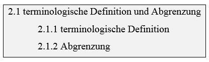 Masterarbeit Gliederung und Aufbau Beispiel