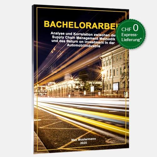 Bachelorarbeit individuell binden Magazinbindung