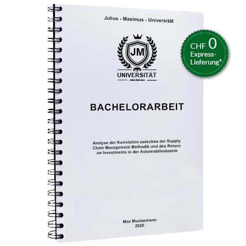 Bachelorarbeit drucken Spiralbindung