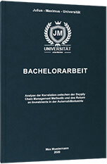 Bachelorarbeit binden im Premium Hardcover