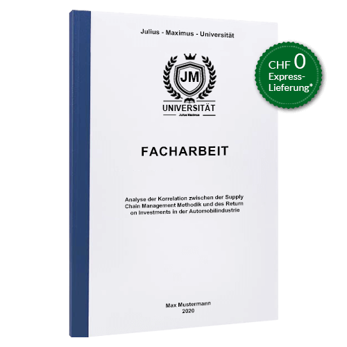 Facharbeit binden Klebebindung Empfehlung