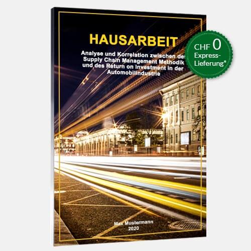 Hausarbeit binden Magazinbindung stehend Störer