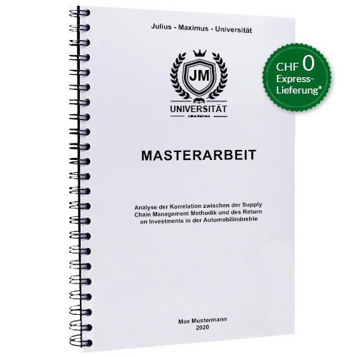 Masterarbeit drucken online Spiralbindung
