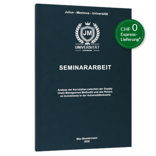 Seminararbeit binden Premium Hardcover