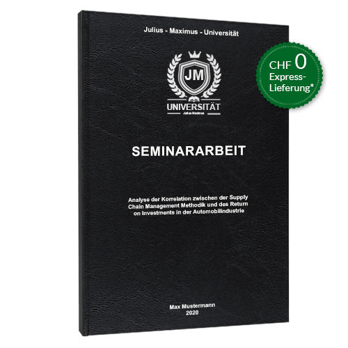 Seminararbeit drucken Standard Hardcover