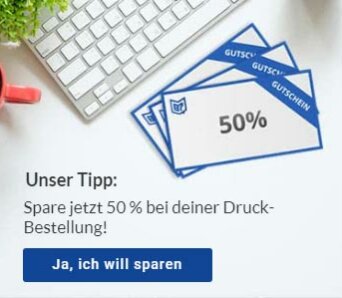 Copyshop Bern 50 Prozent sparen