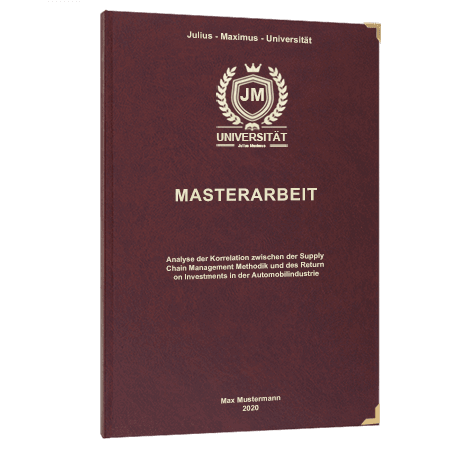 Masterarbeit binden Zürich