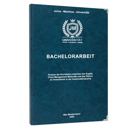 Hardcover Bindung Bachelorarbeit