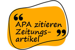 Zeitungsartikel-APA-zitieren-Definition