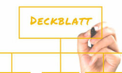 Deckblatt-Definition