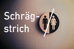 Schrägstrich-Definition