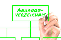 Anhangsverzeichnis-Definition