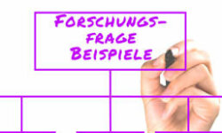 Organization. Forschungsfrage Beispiele-Definition