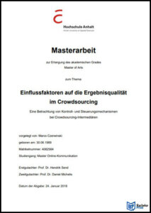 Gliederung-Masterarbeit-Aufbau-Masterarbeit-Beispiel Hochschule-Anhalt