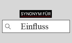 Einfluss Synonyme-01