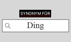 Ding-Synonyme-01