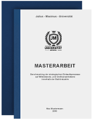 Klebebindung Masterarbeit