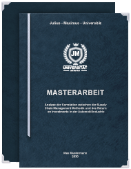 Premium Hardcover Bindung Masterarbeit