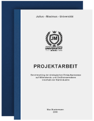 Klebebindung Projektarbeit