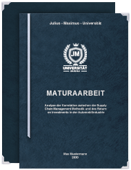 Premium Hardcover Bindung Maturaarbeit