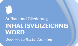 Inhaltsverzeichnis Word-01