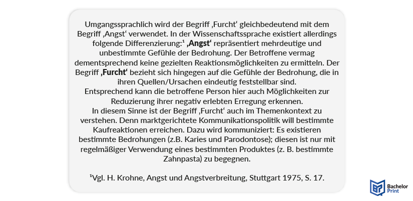 Einleitung Bachelorarbeit - Begriffsabgrenzung